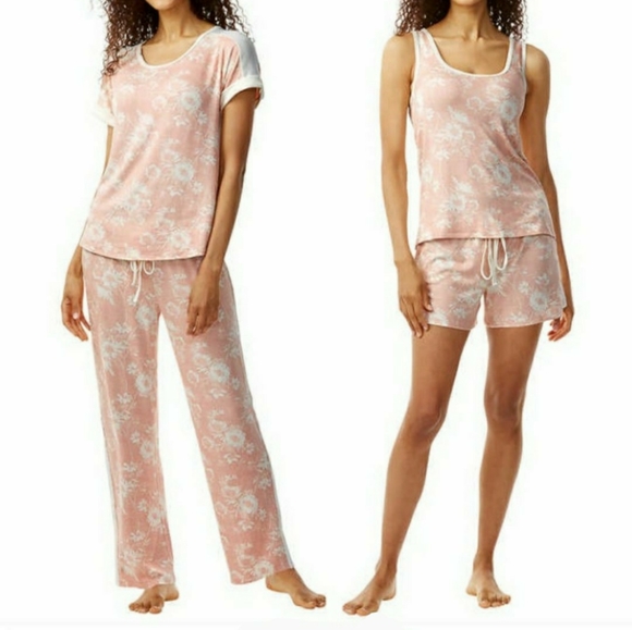 Lucky	🍀Brand Pajama set! 4 piece tank, tee, shorts, and pants size Med - Picture 12 of 12